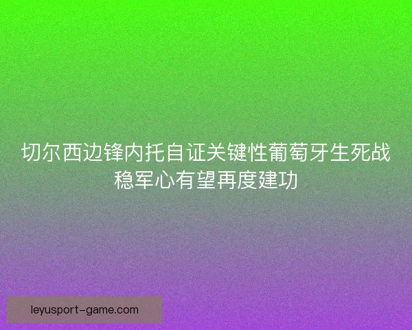 切尔西边锋内托自证关键性葡萄牙生死战稳军心有望再度建功 切尔西边锋内托自证关键性葡萄牙生死战稳军心有望再度建功